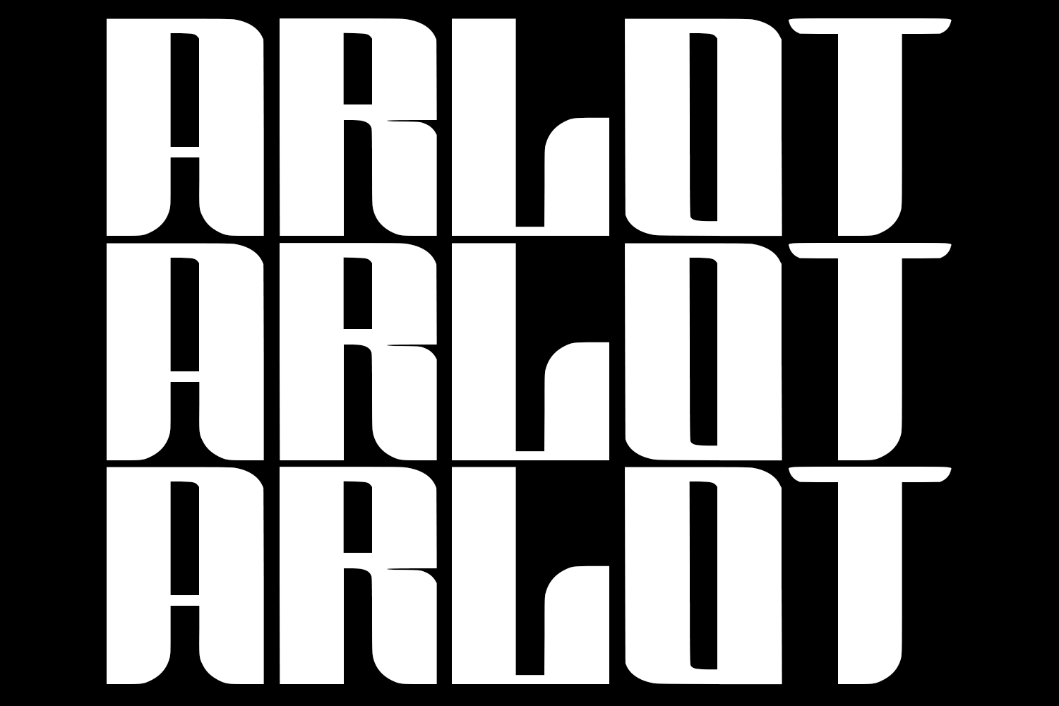 Arlot Y2k Font - Heyfonts