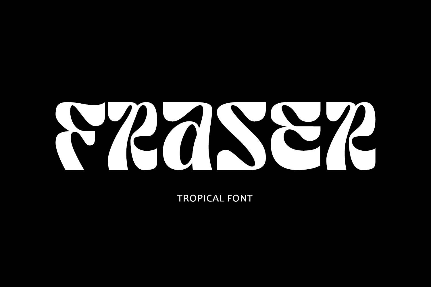 Fraser - Tropical Font - Heyfonts